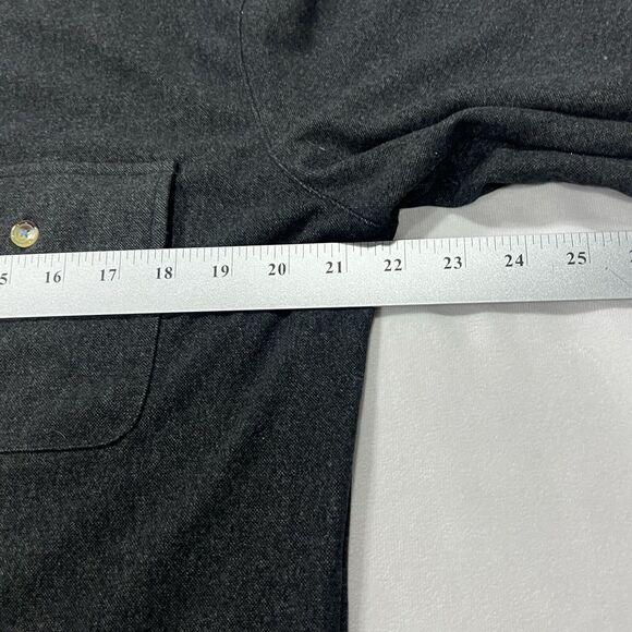 Tailorbyrd The Sweatershirt Men Button Up Long‎ Sleeve Flannel Shirt Size Medium - Picture 9 of 10